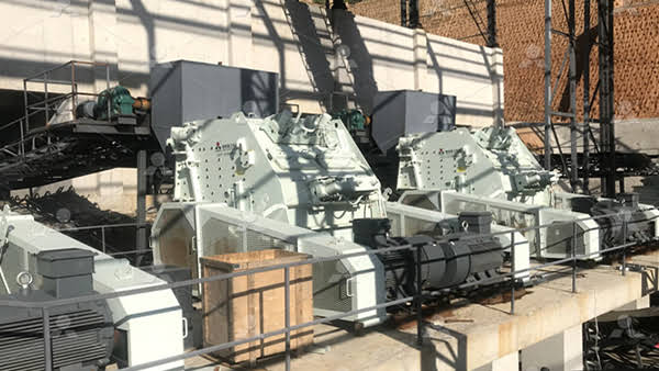 Metasandstone Crushing Plantfor Hydropower Station