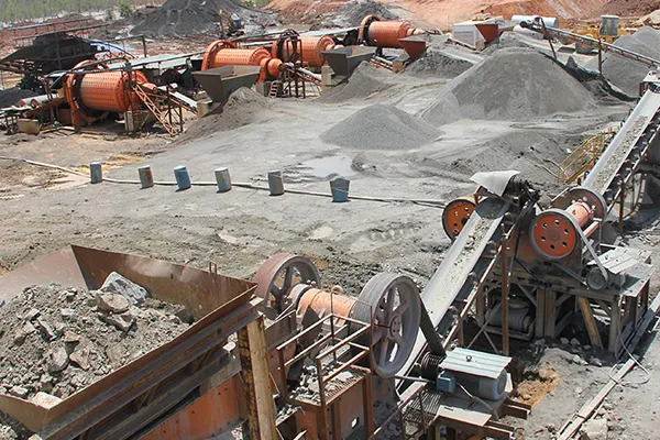 500tph iron ore crushing and beneficiation process in Mongolia width=