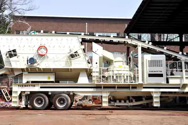 Basalt mobile crushing plant in Philippine width=