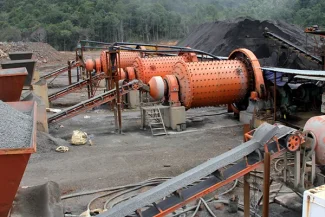 120tph gold ore Beneficiation line in Kazakhstan