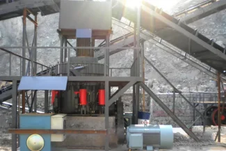 400tph granite crushing line used in Sichuan-Tibet Railway Project
