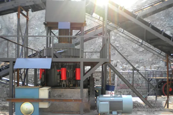 400tph granite crushing line used in Sichuan-Tibet Railway Project