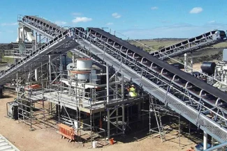 The Philippines 80TPH River Pebble Crushing Plant