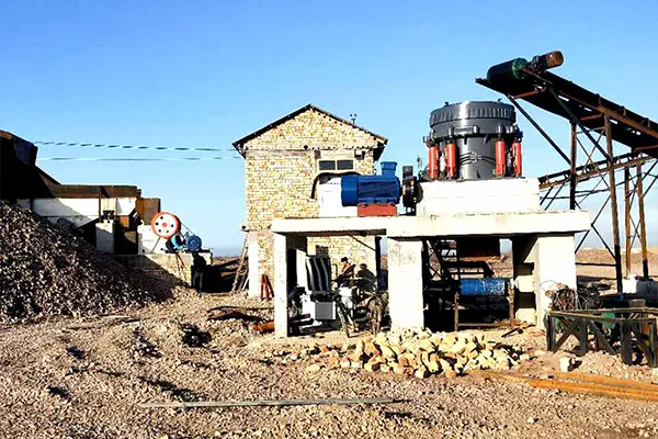 400tph granite crushing line used in Sichuan-Tibet Railway Project width=