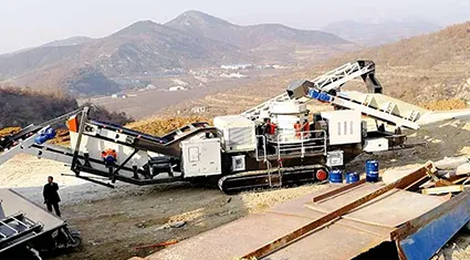 MT Track Mobile Cone Crusher Plant