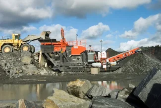 100tph river rock crushing line in Subic, Philippines