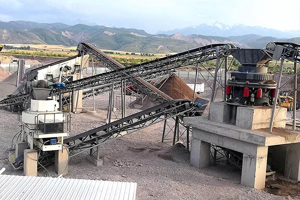 400tph granite crushing line used in Sichuan-Tibet Railway Project width=